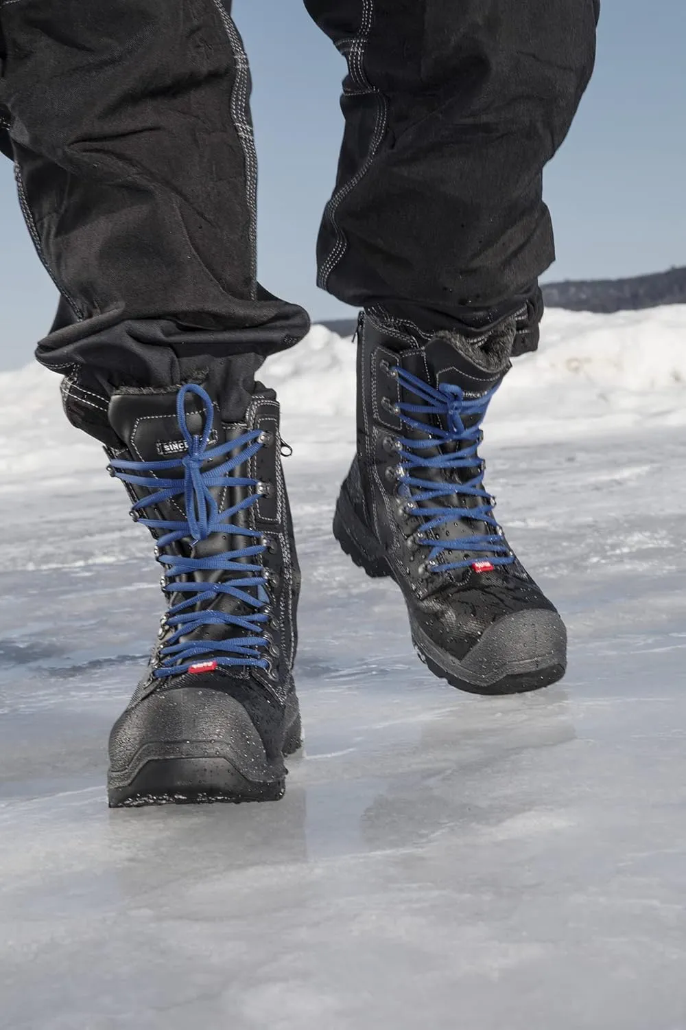 1378 Heavy Duty Lined Winter Safety Boot With Highest (S3) Protection For Cold or Slippery conditions - Composite Toe Cap