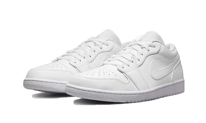 CasualWear Ultimate Ease Air Jordan 1 Low Triple White (2022)