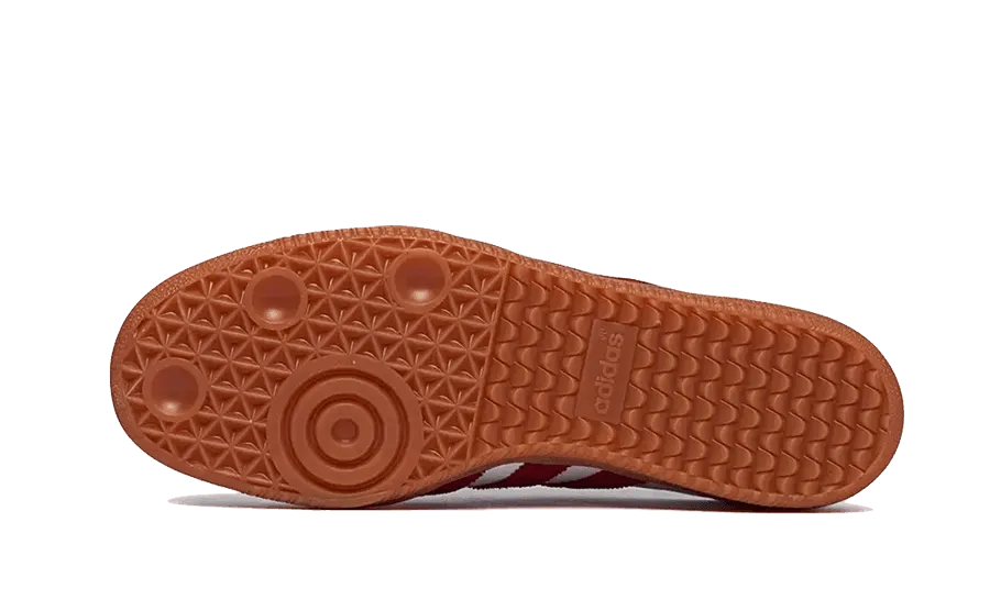 Padded Samba OG Sporty & Rich White Core Burgundy