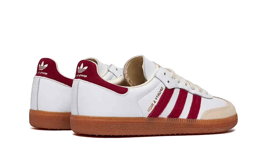 Roof Top Samba OG Sporty & Rich White Core Burgundy