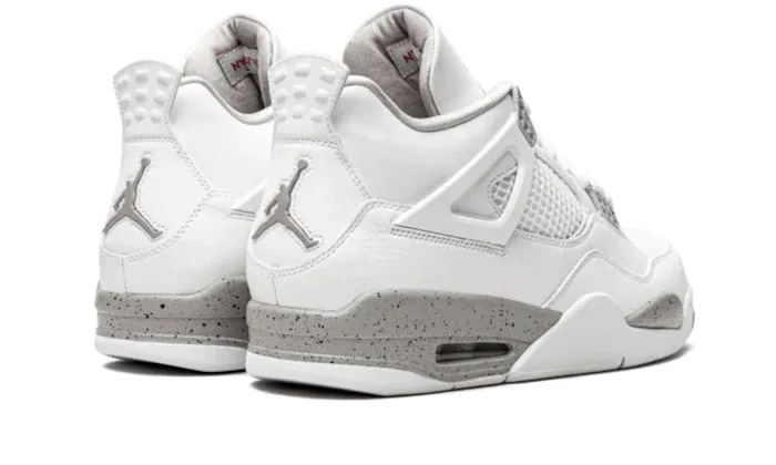 Adaptive Fit Lacing Nike Air Jordan 4 Tech White (White Oreo)