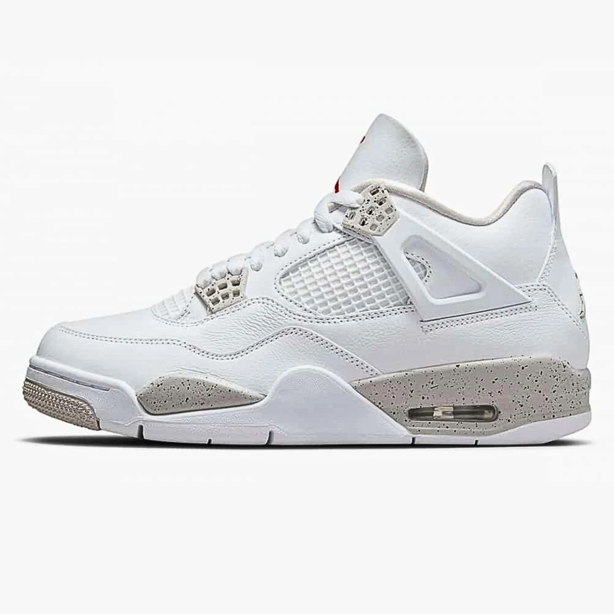 Long Wear Structured chic Nike Air Jordan 4 Tech White (White Oreo)