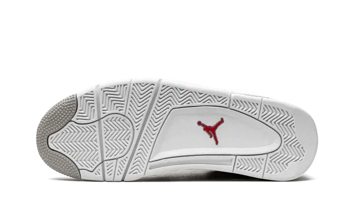 Orthopedic Friendly Fit Nike Air Jordan 4 Tech White (White Oreo)