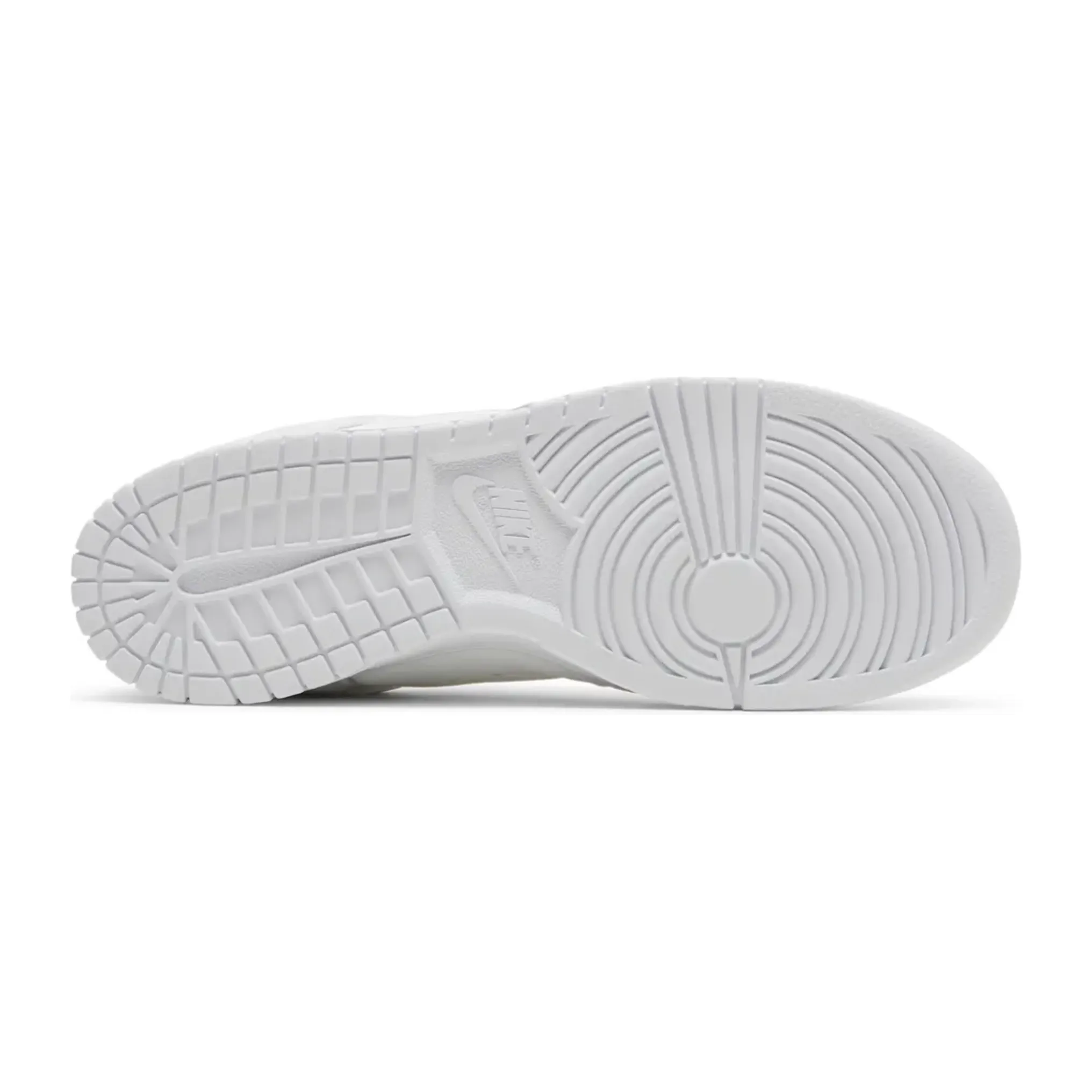 Nike Dunk Low Dover Street Market Triple White Velvet Shock Dissipating Midsole Highquality