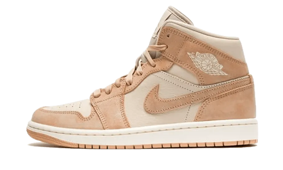 Stretchy sole Comfortable Sole Air Jordan 1 Mid SE Legend Light Brown