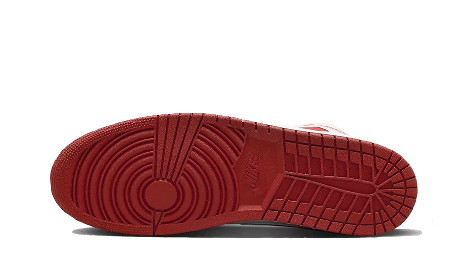 Air Jordan 1 Mid Dune Red Stable Motion