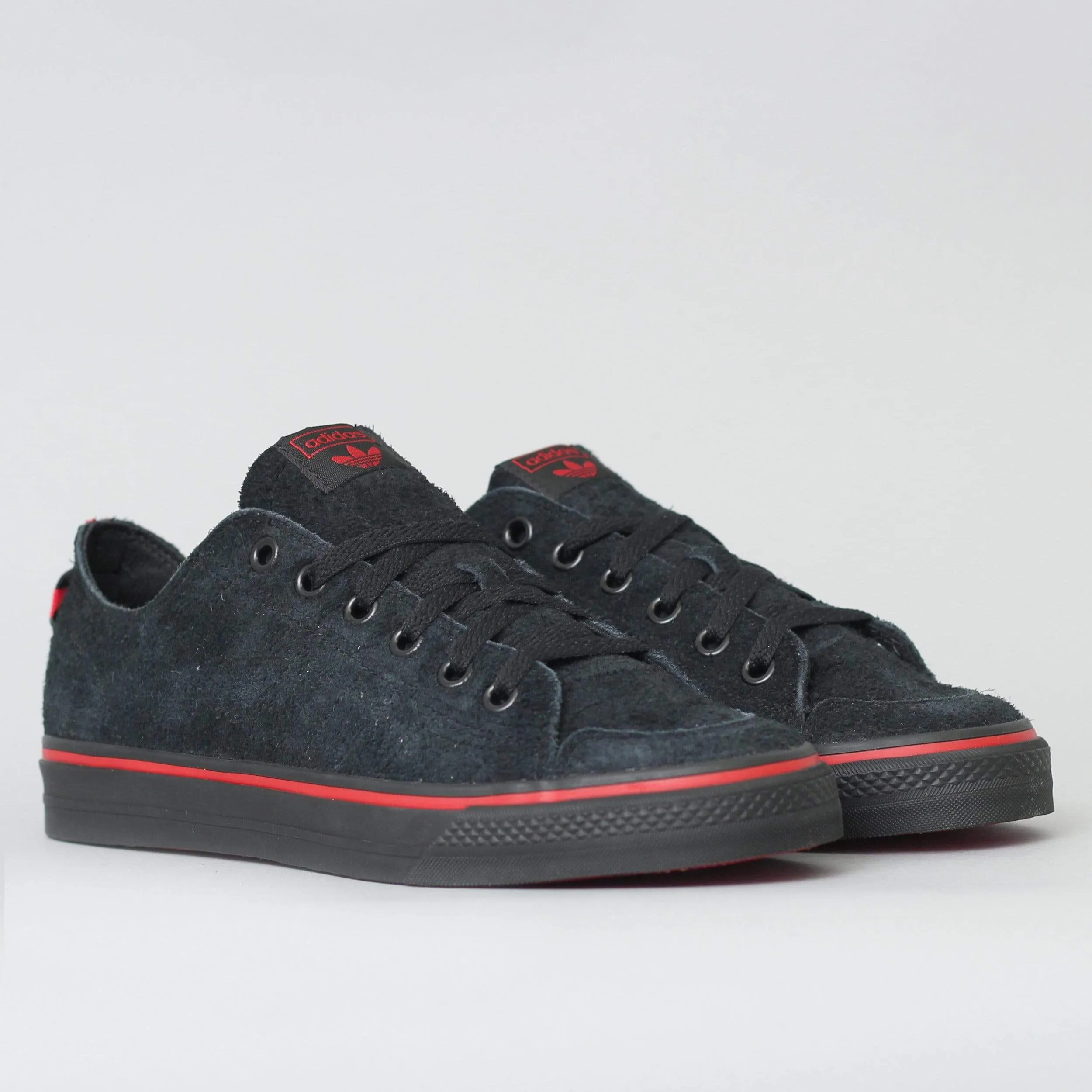 adidas Nizza RFS X Nakel Shoes Core Black / Scarlet / Footwear White