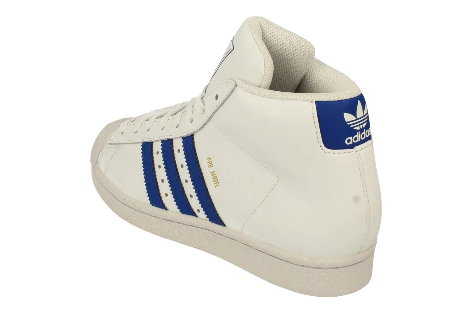 Adidas Originals Pro Model Mens Hi Top Trainers Sneakers FV4977 Muscle - building Step Control