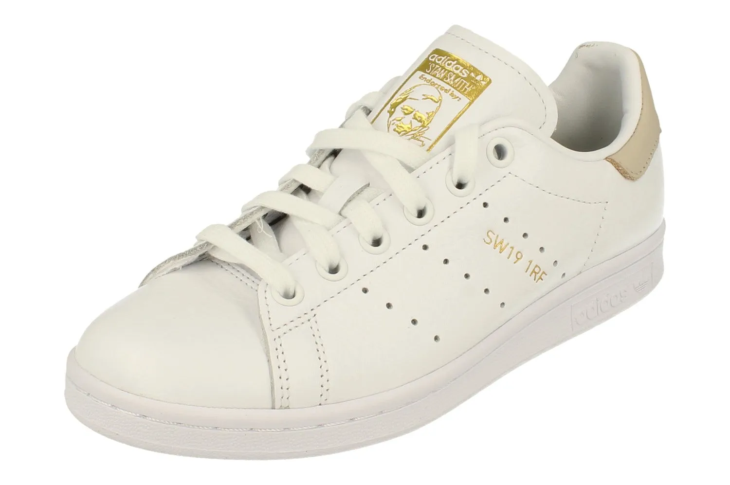 Adidas Originals Stan Smith Mens Trainers Sneakers FY9202 Traction Sole trendy shoe style