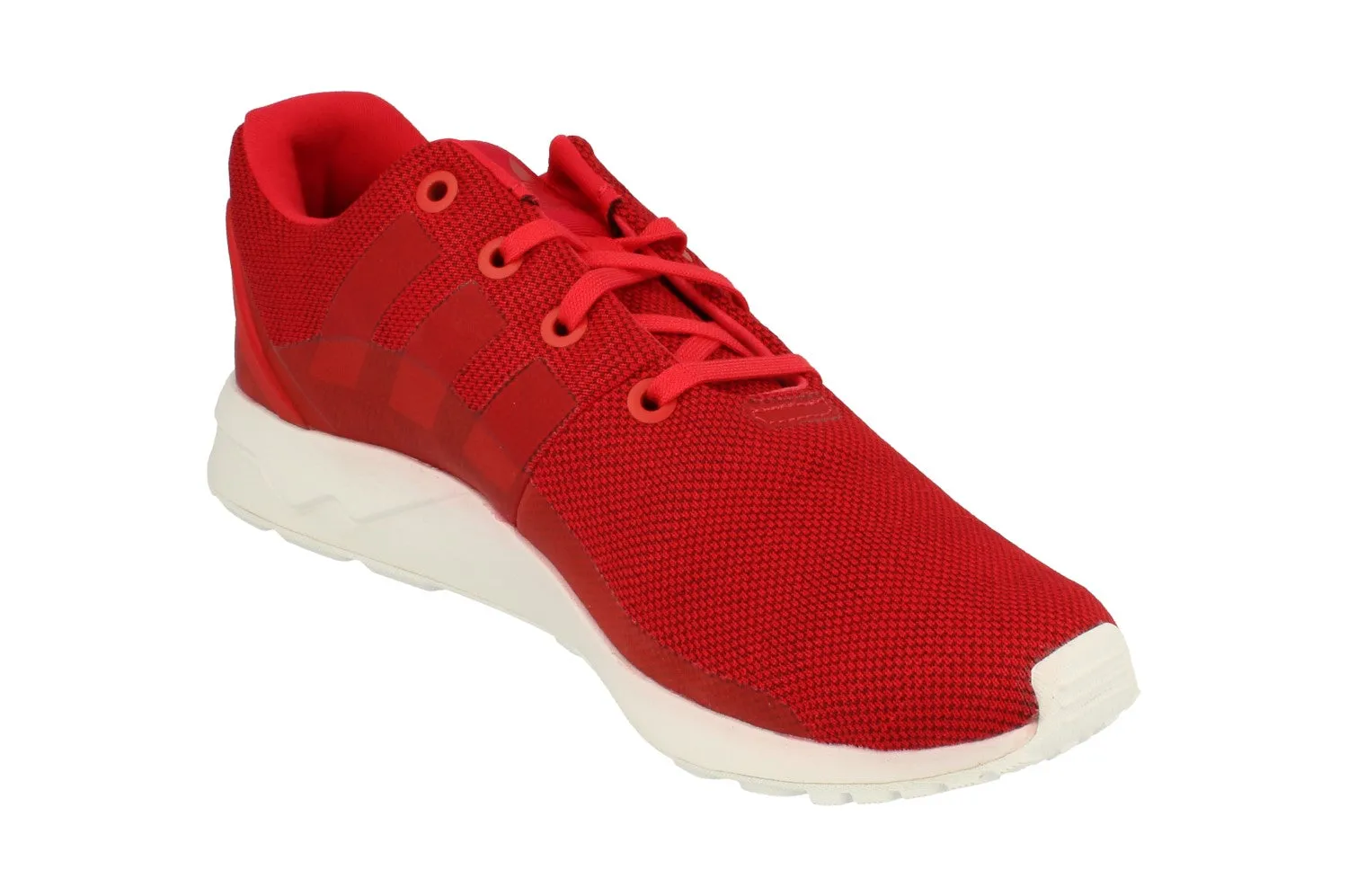 running in a basketball court area shoes Adidas Originals Zx Flux Adv Tech Mens S76394