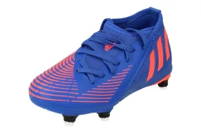 Quick Touch Zone Attack Adidas Predator Edge.3 Sg Junior Football Boots GY8075