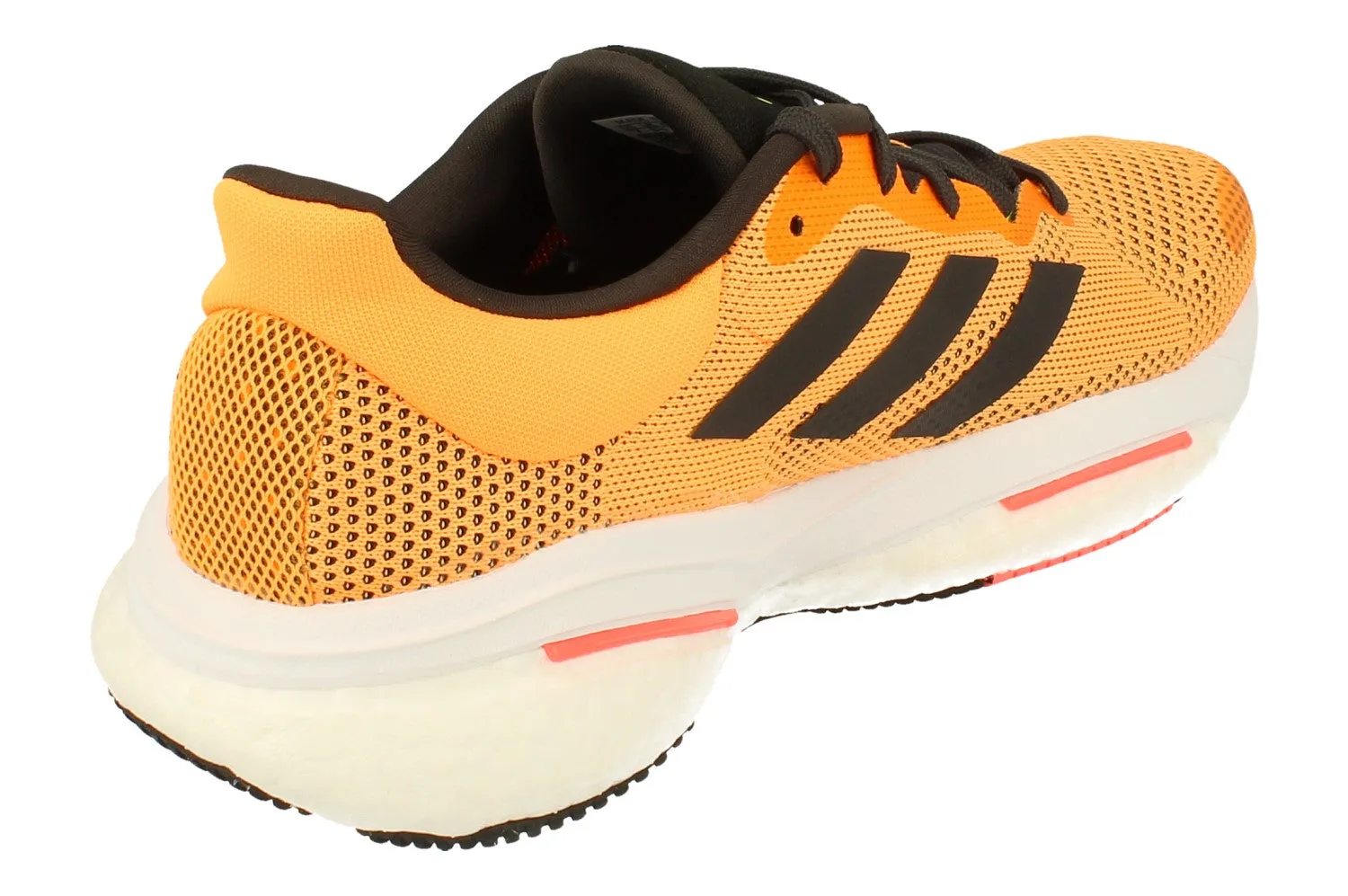 running in an obstacle course race running in a soccer field area shoes Adidas Solar Glide 5 Mens GX5470
