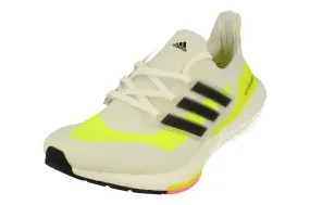 Light - On - Feet Adidas Ultraboost 21 Mens Sneakers FY0377