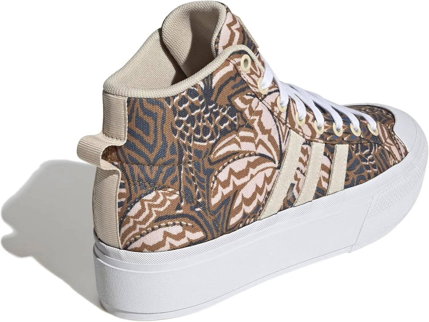 adidas Women's Bravada 2.0 Mid Platform Skate Shoe