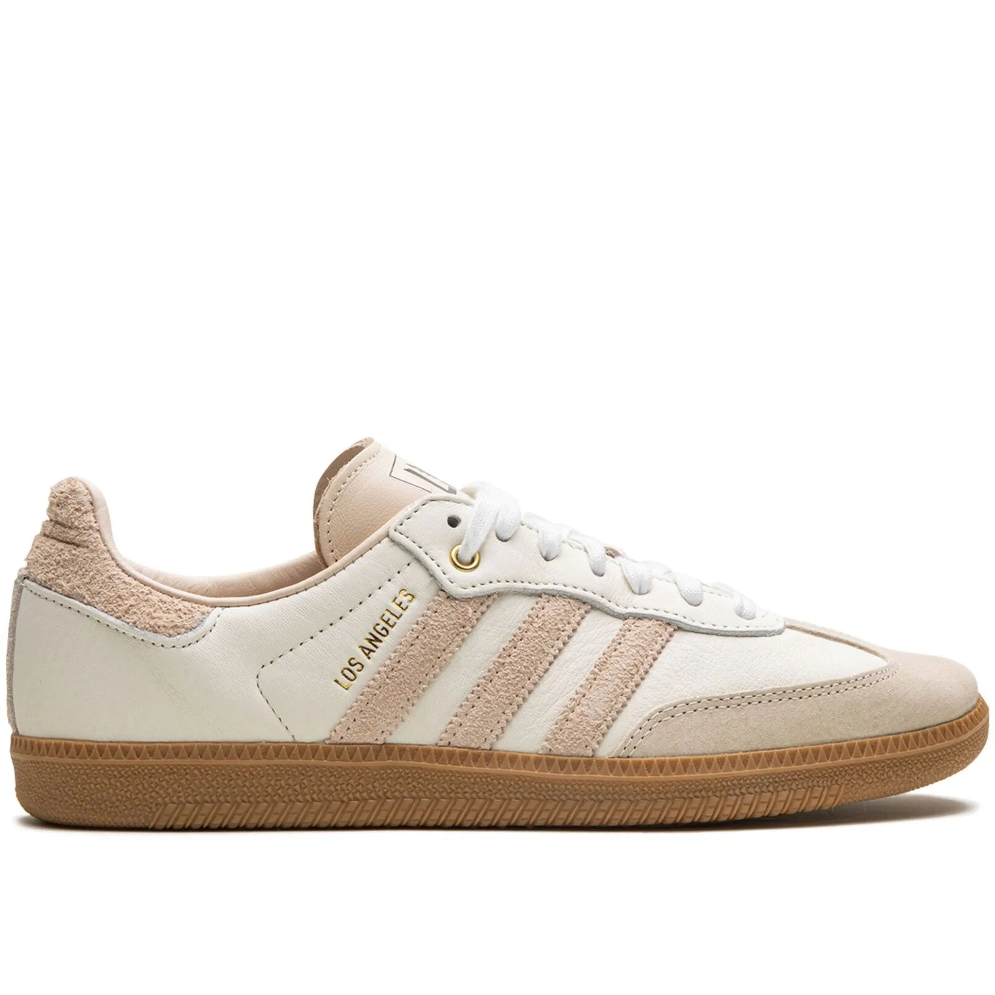 Cushioned traction Ergonomic Fit Adidas x LAFC Samba "Linen" sneakers