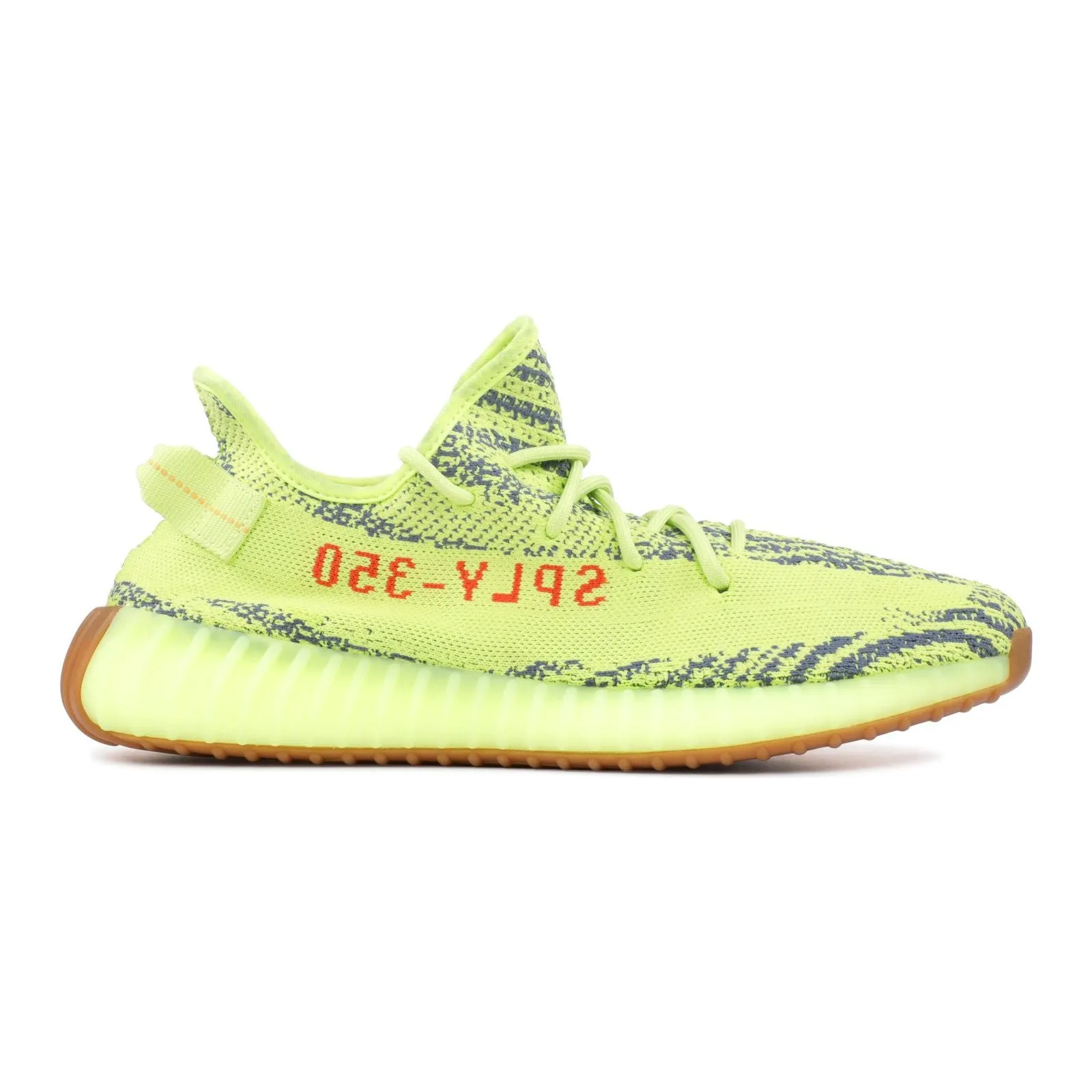 Adidas Yeezy 350 Boost V2 Semi Frozen Yellow Night Style Slip Grip