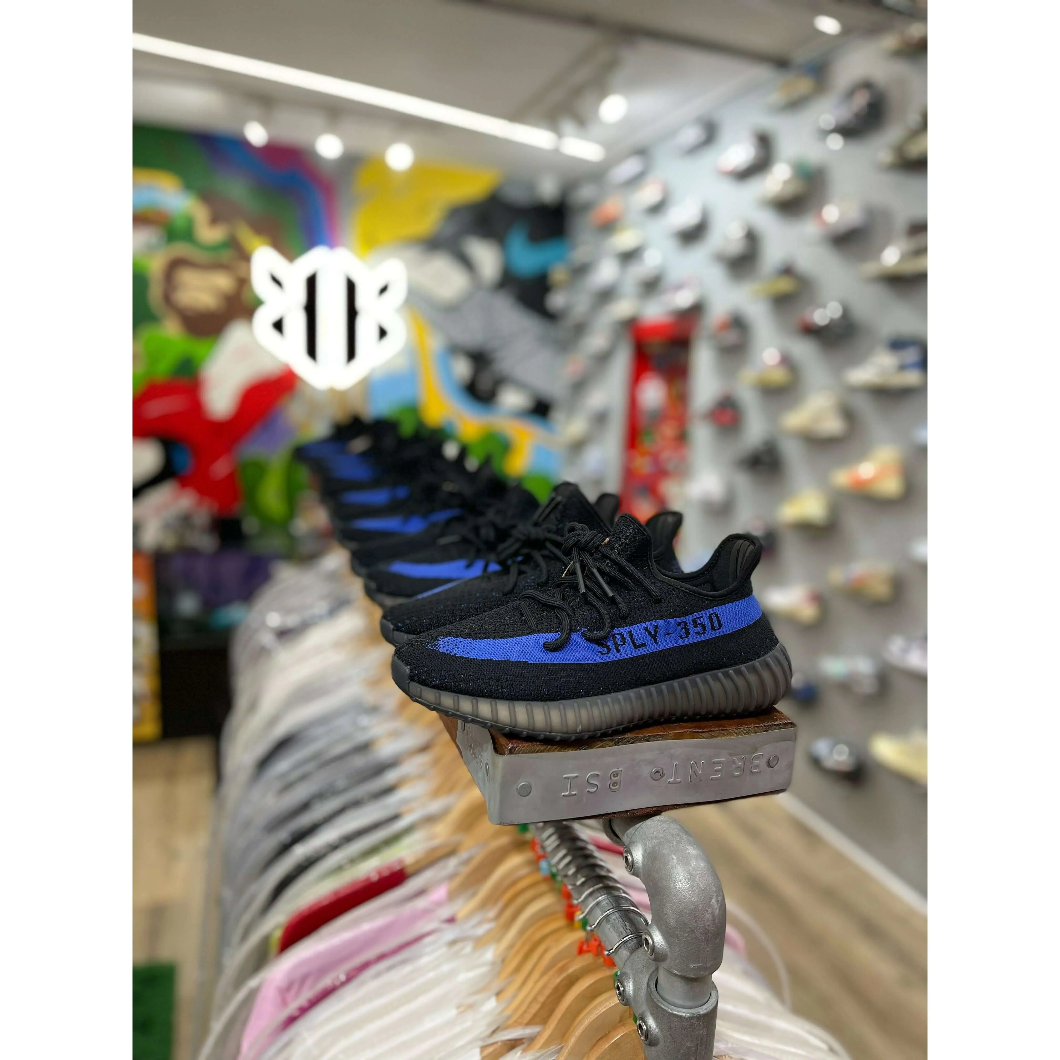 Adidas Yeezy Boost 350 V2 Dazzling Blue No Fuss Retro Style