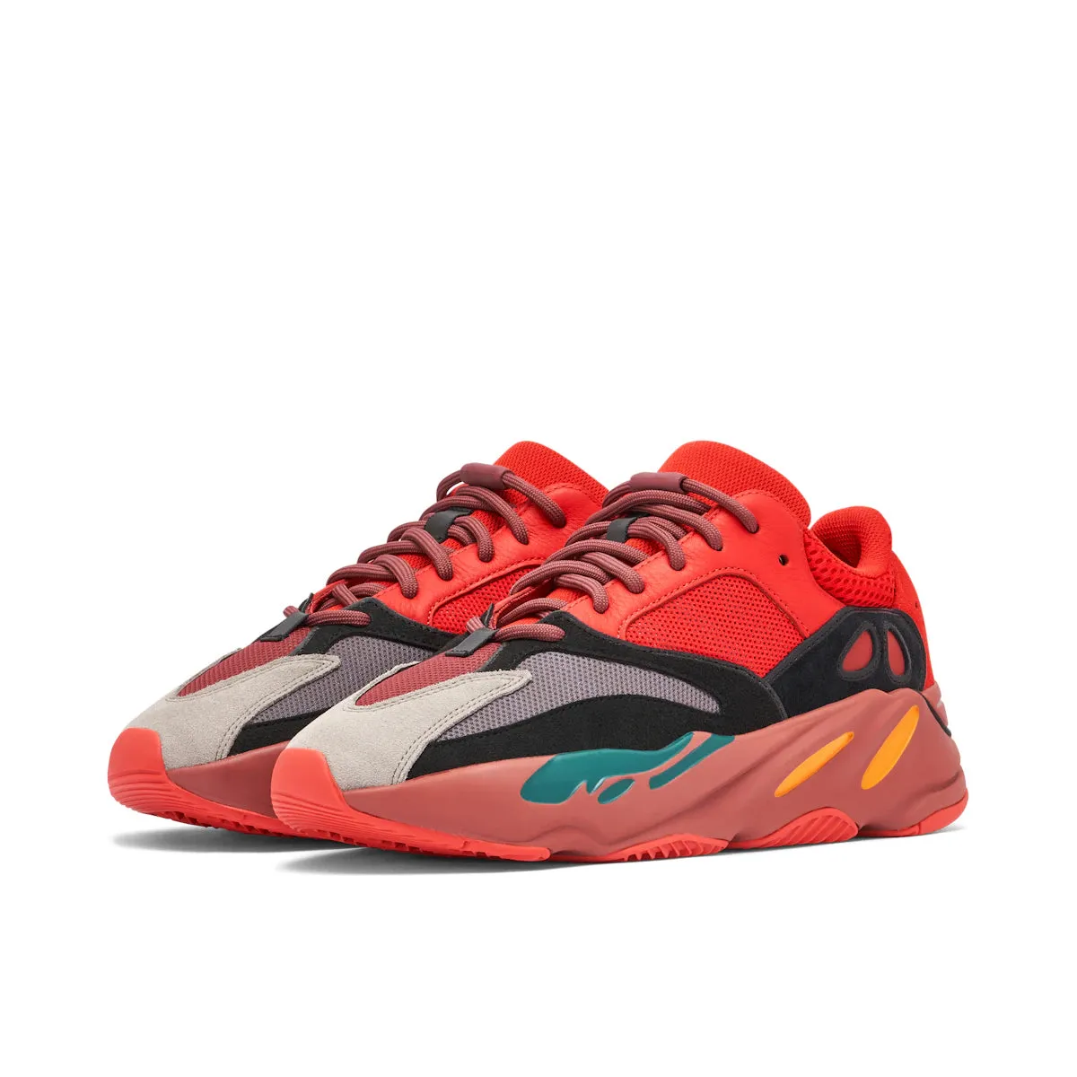 Wedges Universal Style adidas Yeezy Boost 700 Hi-Res Red