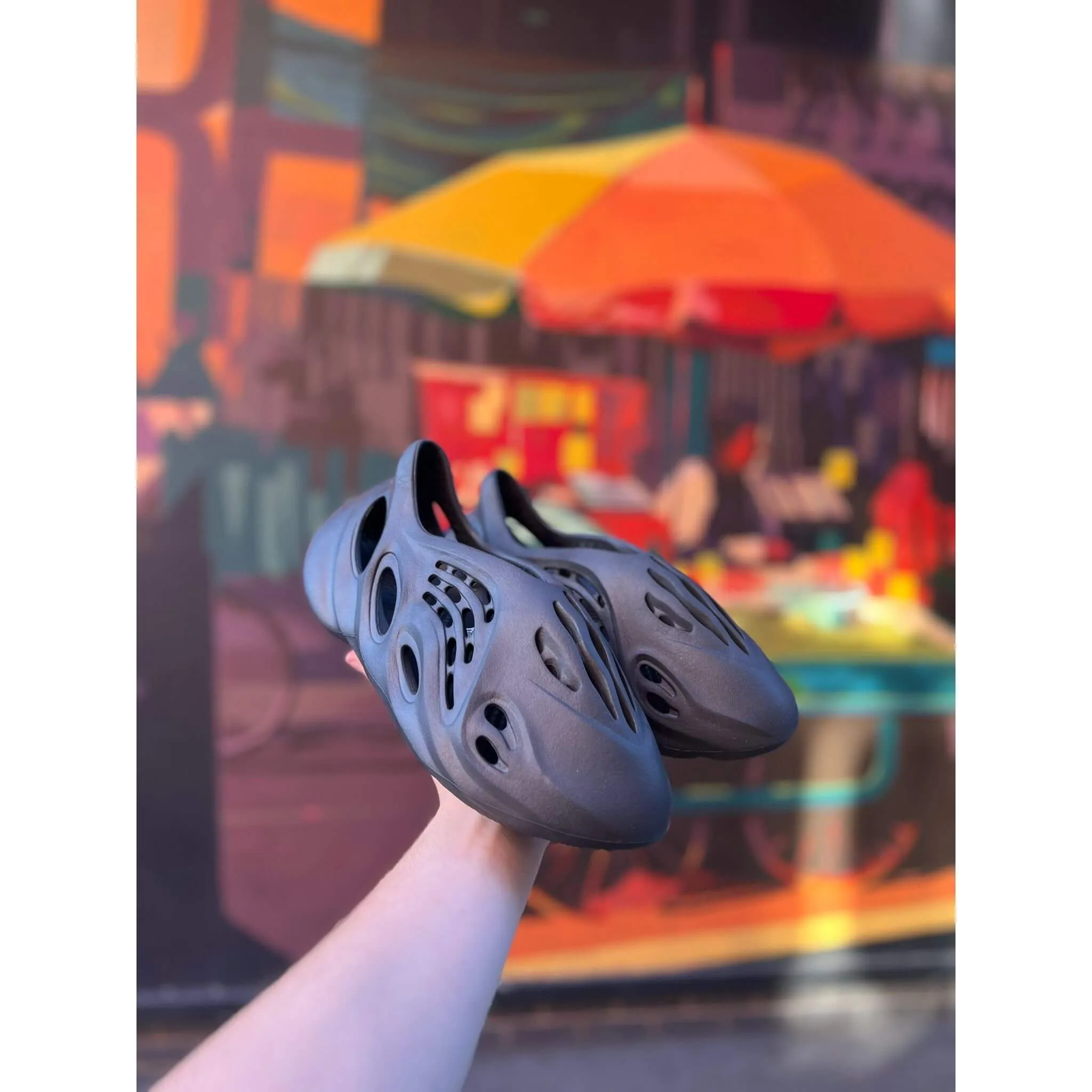 adidas Yeezy Foam RNR Carbon All Day Comfort Shoes