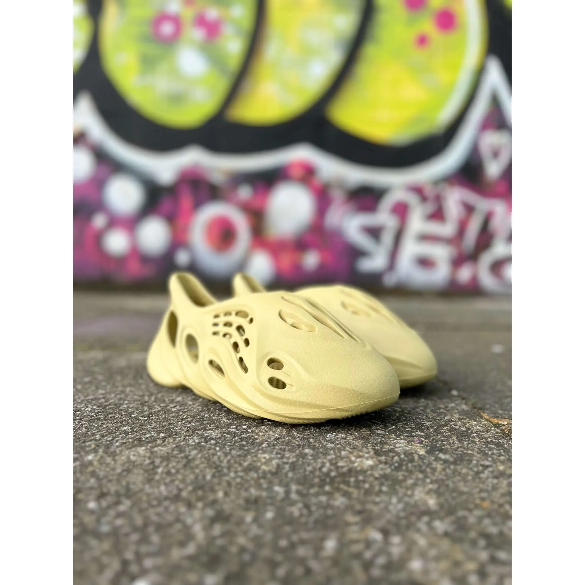 Comfy Foot Comfort Access Adidas Yeezy Foam RNR Sulfur