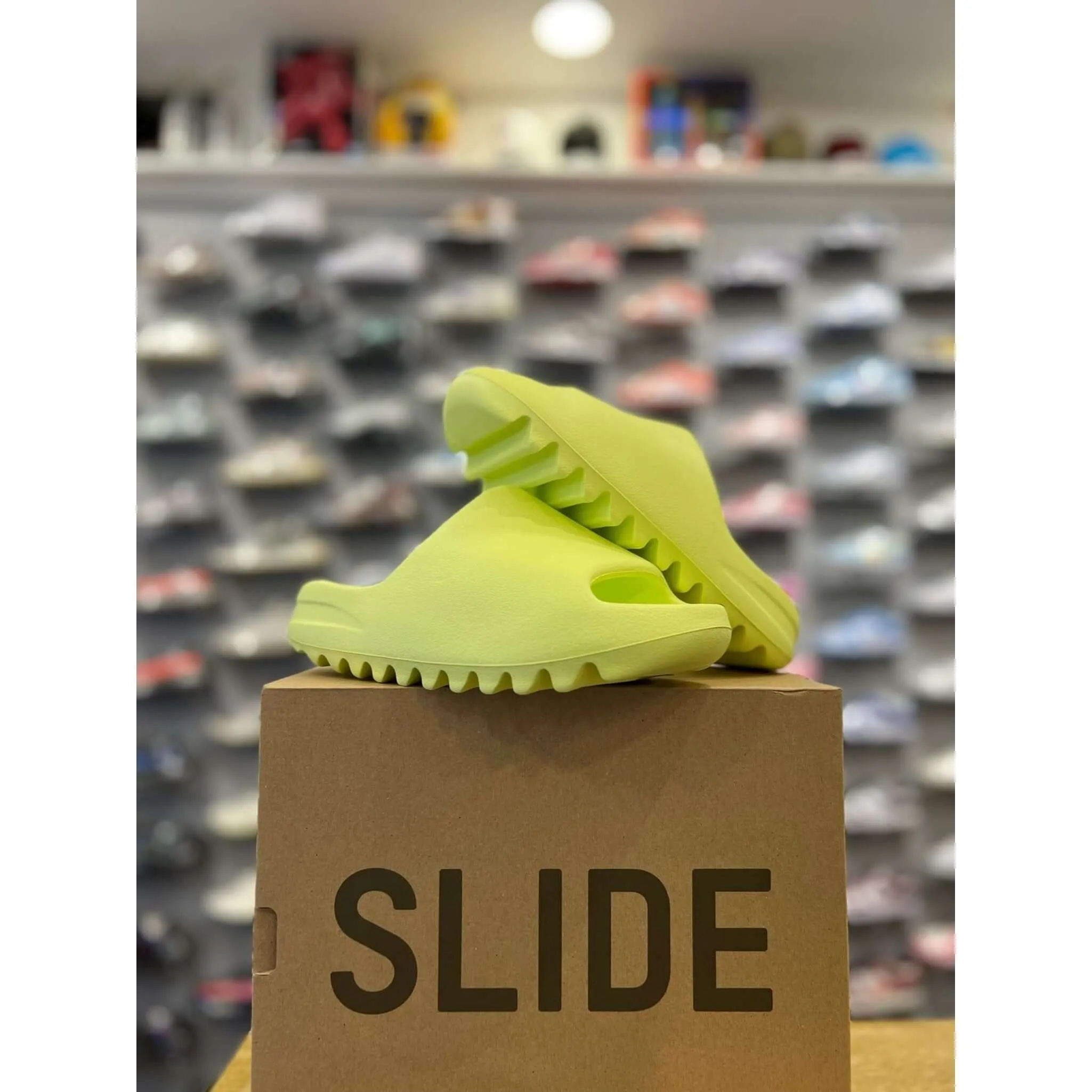 Easy To Maintain adidas Yeezy Slide Glow Green (2022) (Restock)