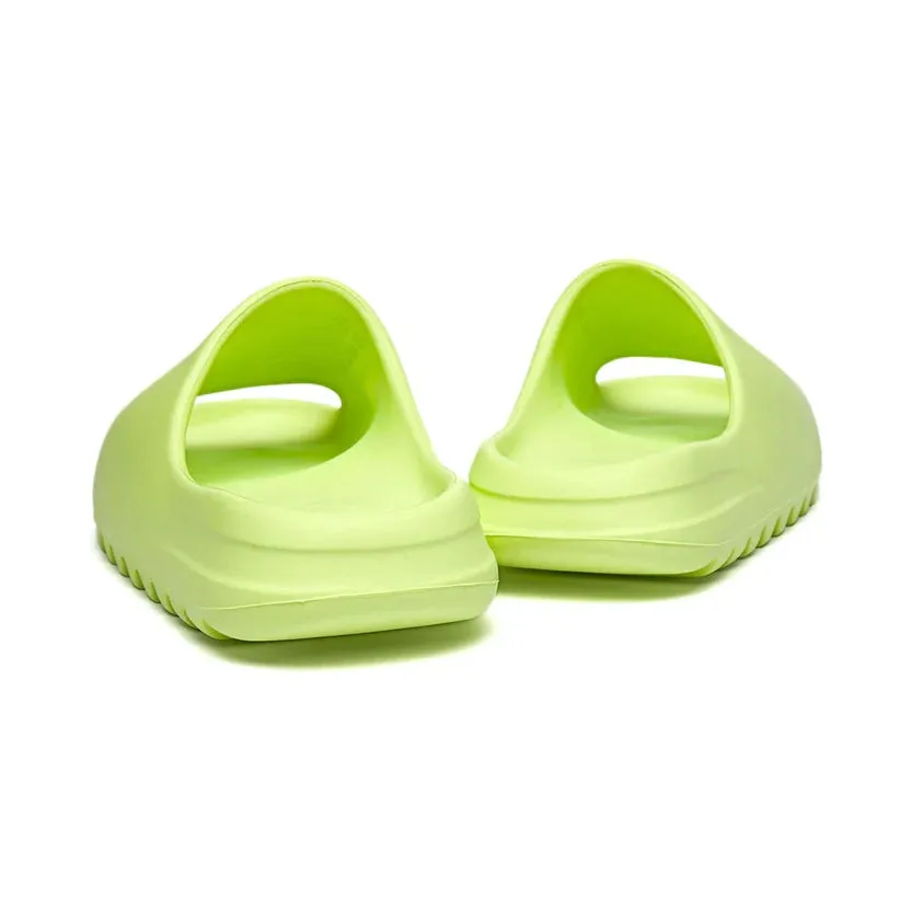 Adidas Yeezy Slide Green Glow Quick Fit Shoes Instant Comfort