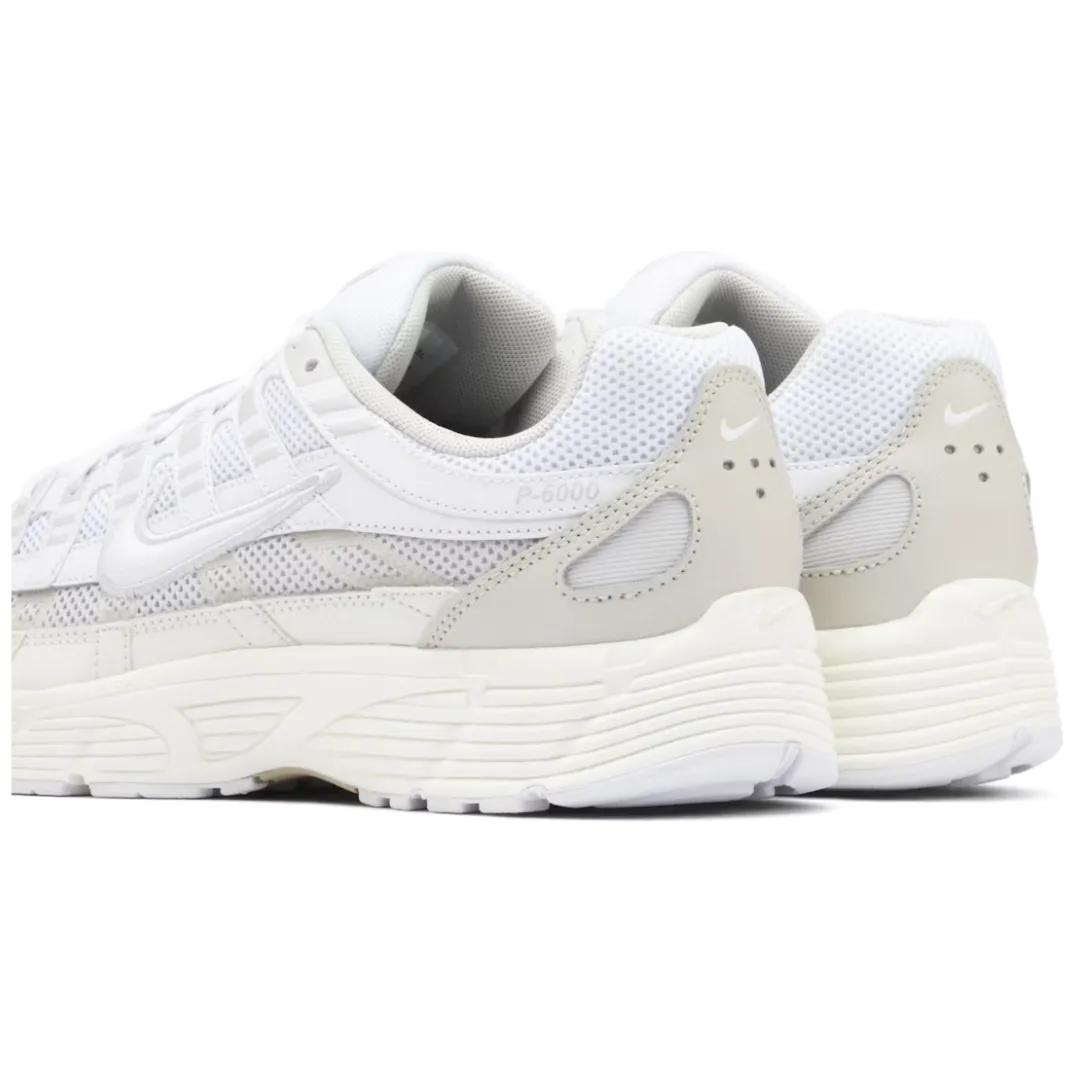 Nike P-6000 White Sail Vast Grey Comfort Padding System