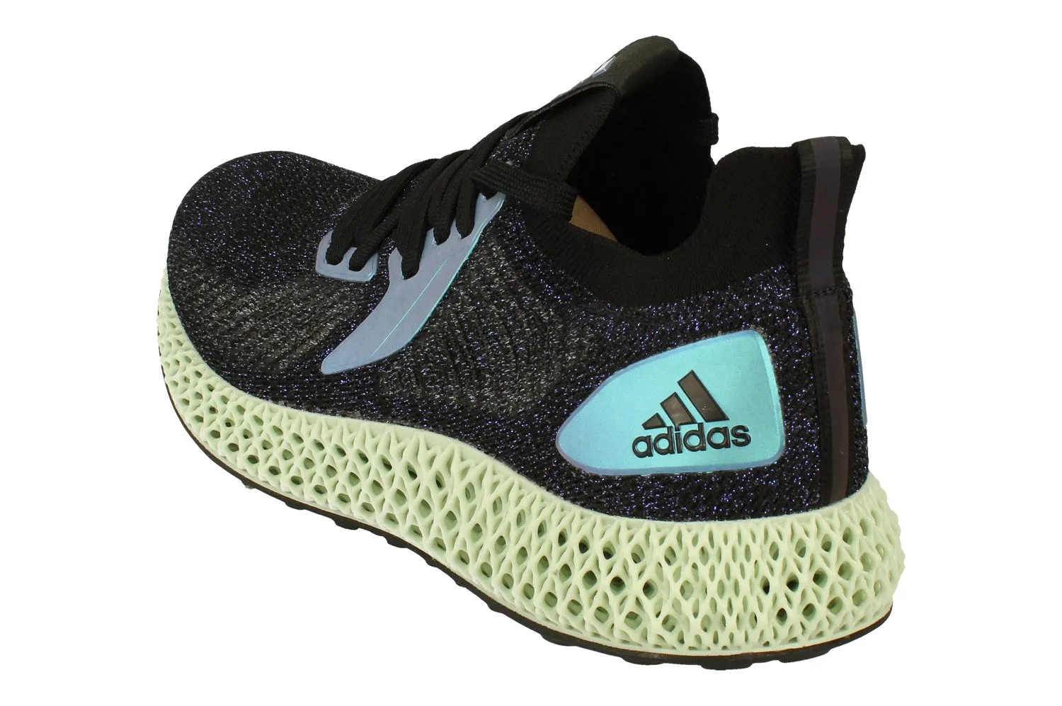 elastic lacing shoes Adidas Alphaedge 4D Mens FV6106