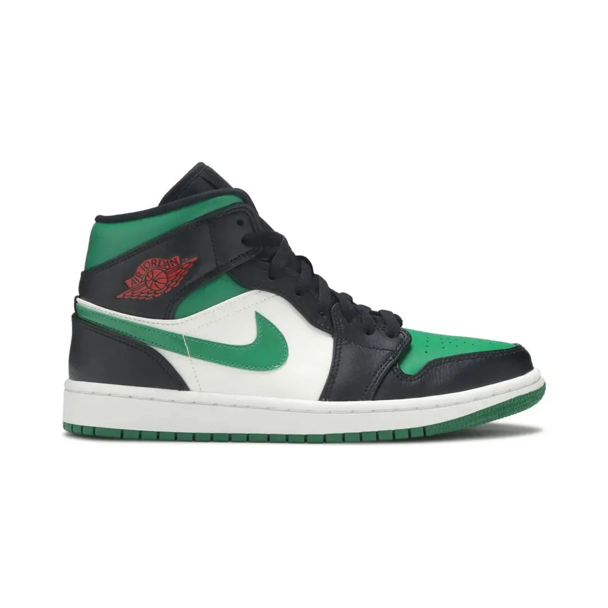 Jordan 1 Mid Green Toe SleekDesign Kinetic - powered
