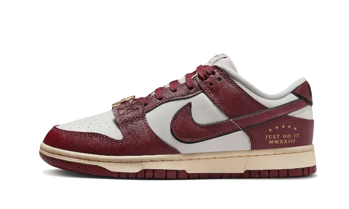 Micro Perforated Vamp Any Season Dunk Low SE Sail Team Red