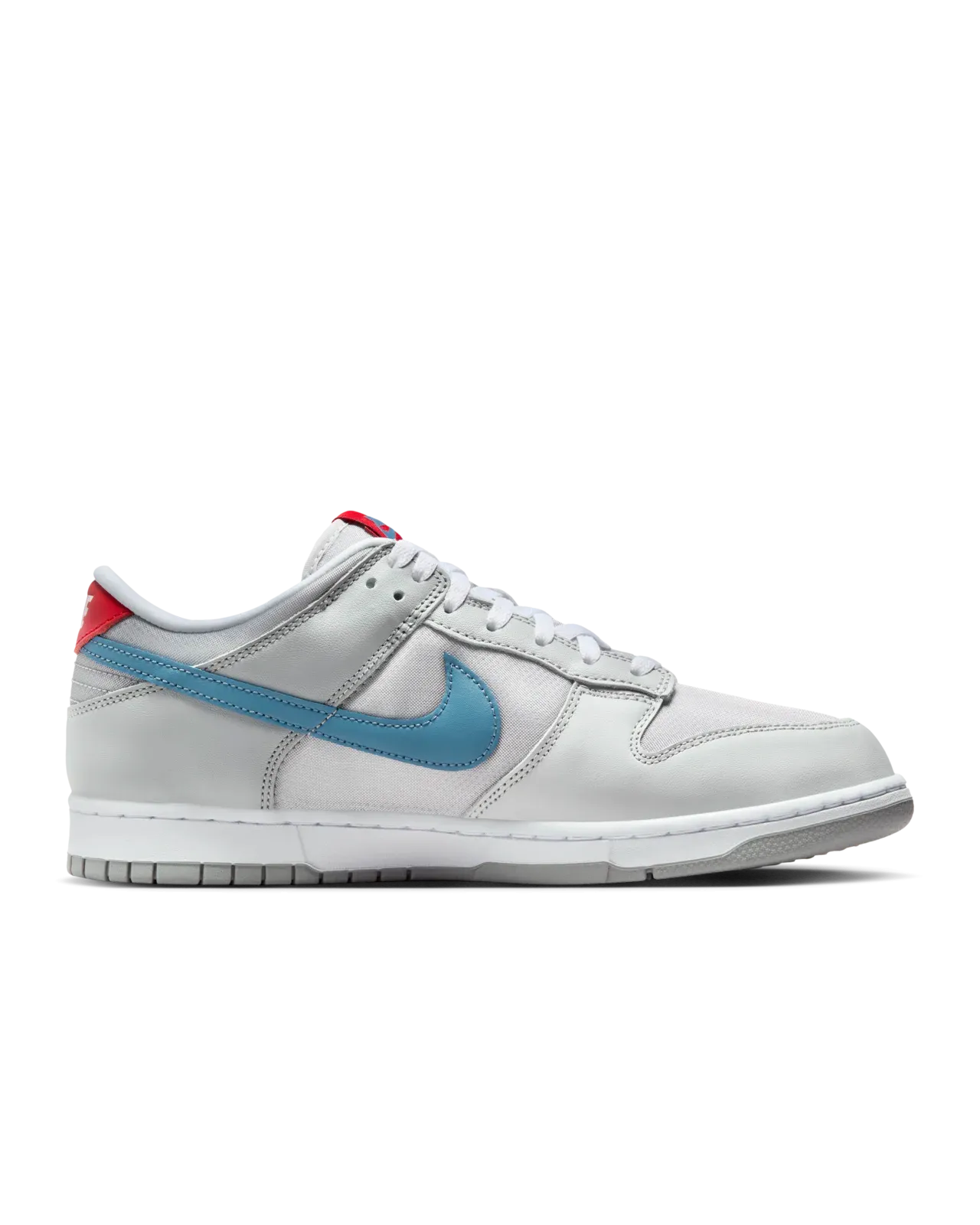 Non Slip Tread Pattern adjustable lacing system Nike Dunk Low "SILVER BLUE"