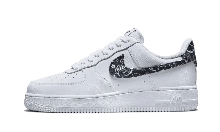 Air Force 1 Low '07 Essential White Black Paisley Midday Style