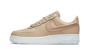 Air Force 1 Low '07 Hemp Metallic Rose Gold Step Fit Subtle Edge