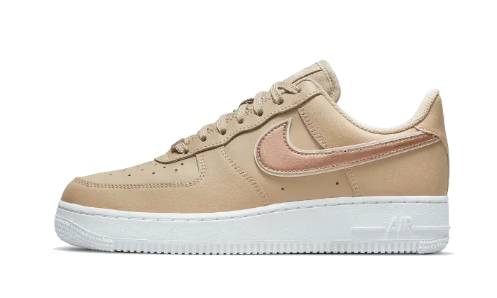 Air Force 1 Low '07 Hemp Metallic Rose Gold Step Fit Subtle Edge
