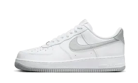 No Noise Flexible Use Air Force 1 Low '07 White Light Smoke Grey