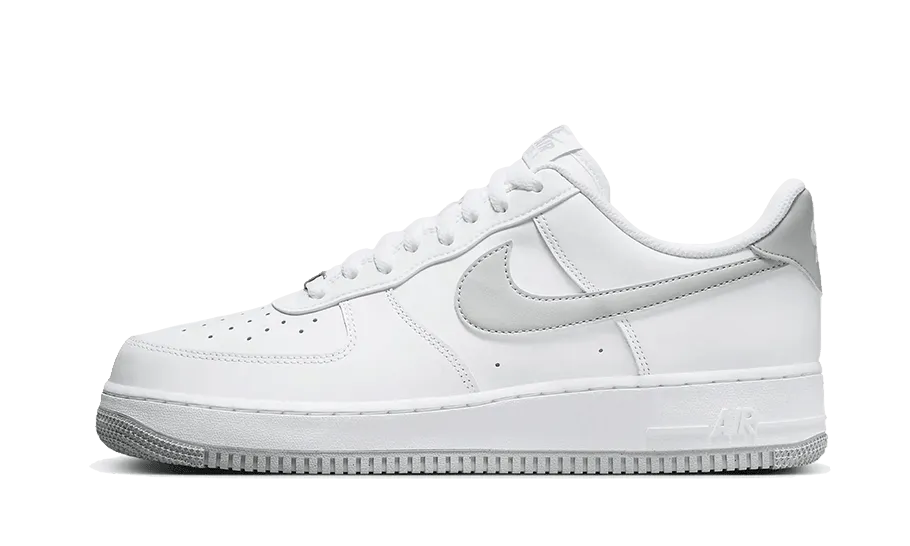 Valley Run Pointed Toe Design Air Force 1 Low '07 White Light Smoke Grey