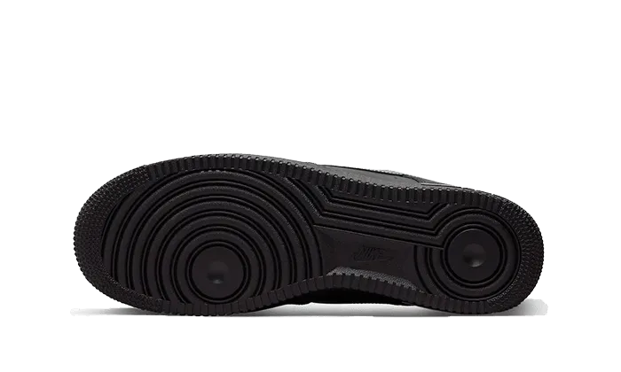 Red Hot Grounded Steps Air Force 1 Low Black Blue Lightning