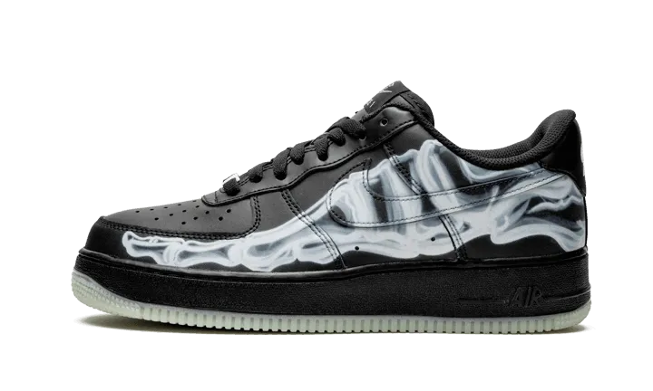 Soft Materials Air Force 1 Low Black Skeleton Halloween (2019)