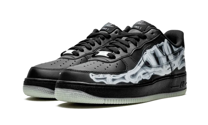 Air Force 1 Low Black Skeleton Halloween (2019) Support frame