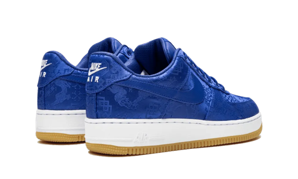 Air Force 1 Low Clot Blue Silk Trendy Look