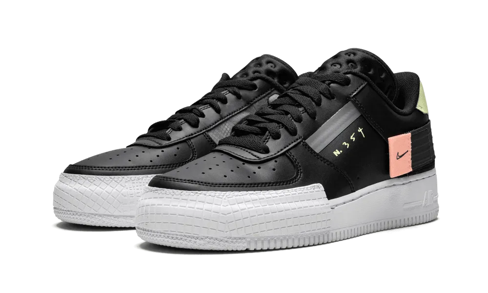 Air Force 1 Low Drop Type Black Freedom Walk