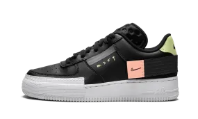 Walking Sole Air Force 1 Low Drop Type Black