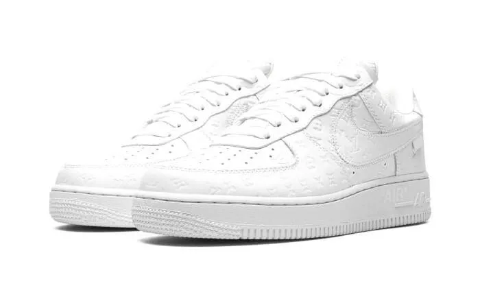 Durable Wear Club Jog Air Force 1 Low Louis Vuitton White