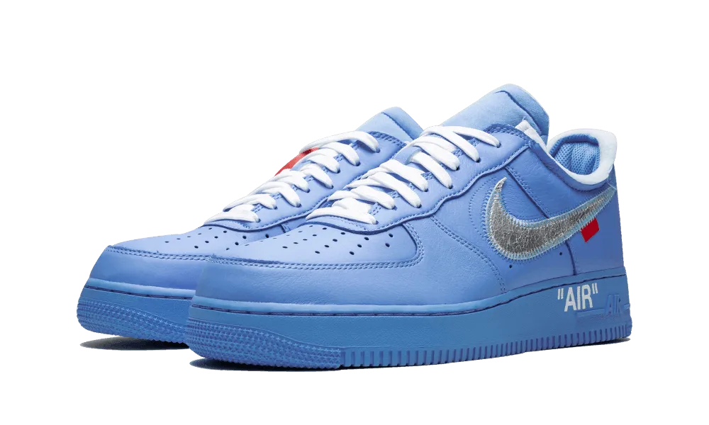 packable running shoes Air Force 1 Low Off-White MCA University Blue