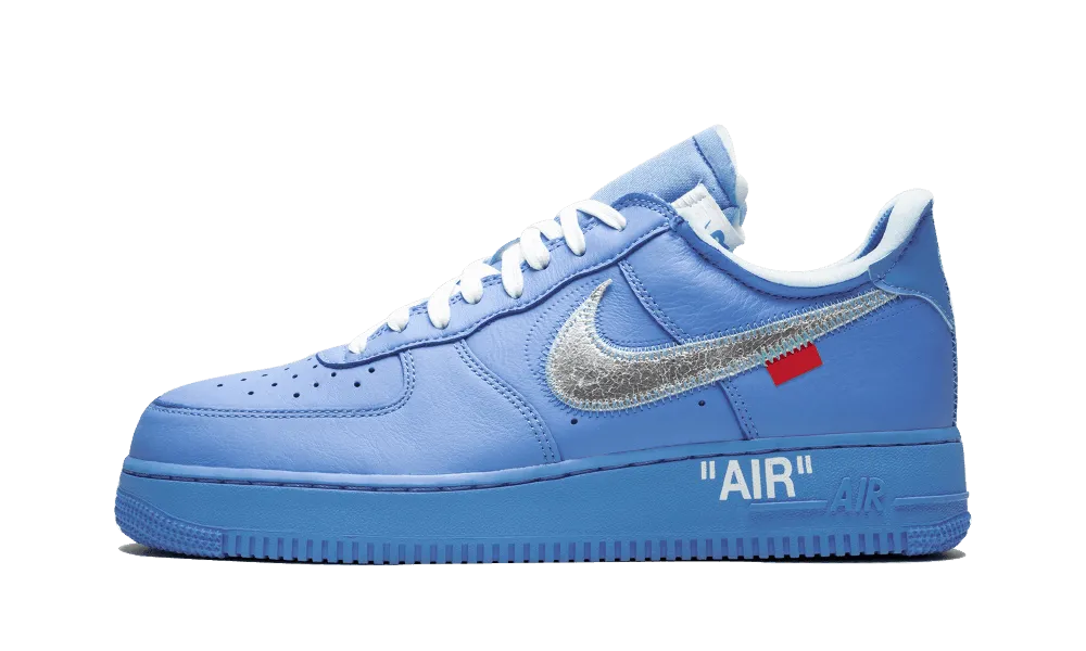 Air Force 1 Low Off-White MCA University Blue Snow Step