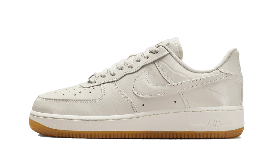 Flexible Build Work Casual Air Force 1 Low Phantom Croc