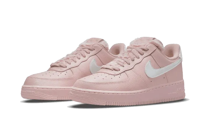 Air Force 1 Low Pink Sherpa Non-Slip Grip