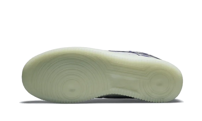 Air Force 1 Low Purple Skeleton Halloween (2021) Run Around