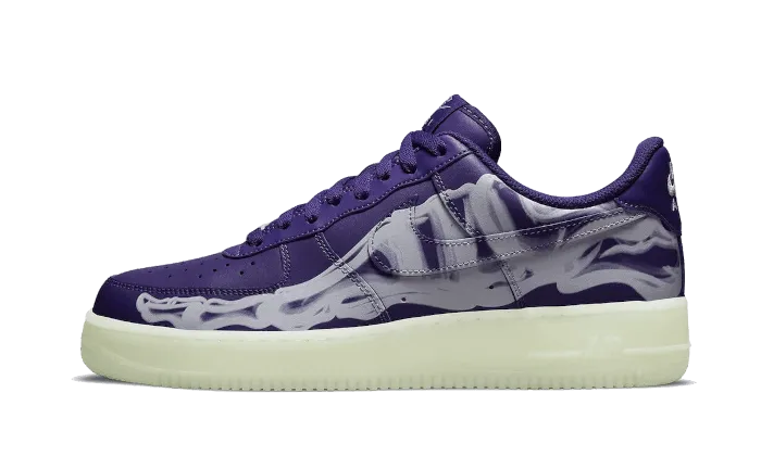 Air Force 1 Low Purple Skeleton Halloween (2021) Comfort foam Coffee Walk