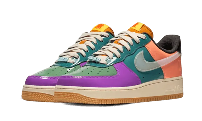 Comfy Walking Air Force 1 Low SP Undefeated Multi Patent Celestine Blue